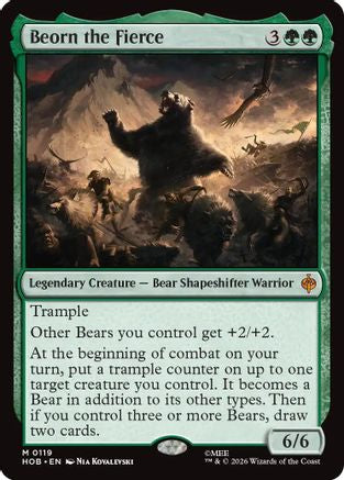 Beorn the Fierce (HOB-119) - The Hobbit