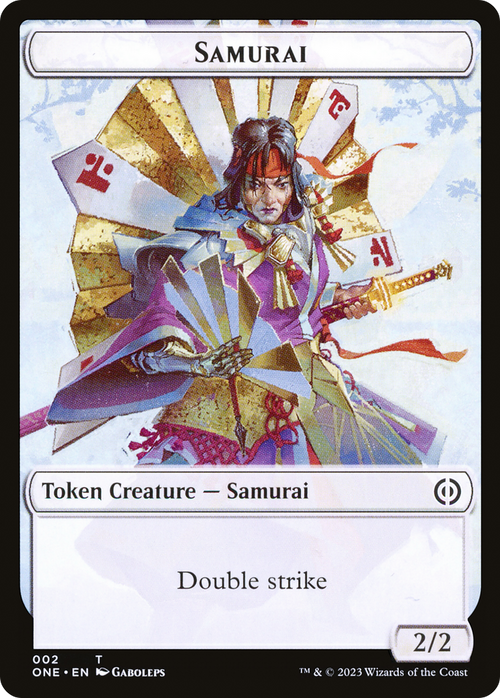 Samurai (TONE-002) - Phyrexia: All Will Be One Tokens