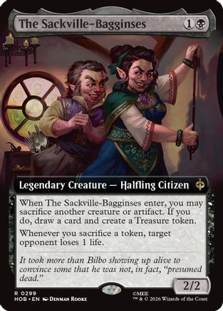 The Sackville-Bagginses (Extended Art) (HOB-299) - The Hobbit