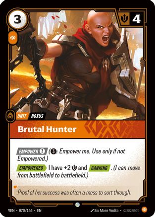 Brutal Hunter (070/166) - Vendetta