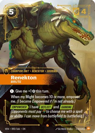 Renekton, Brute (092/166) - Vendetta Foil