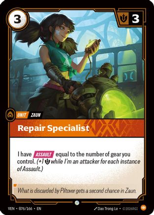 Repair Specialist (076/166) - Vendetta