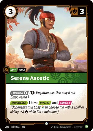 Serene Ascetic (030/166) - Vendetta