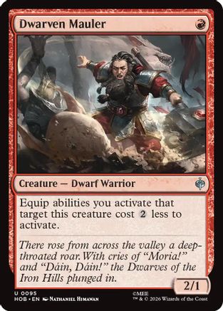 Dwarven Mauler (HOB-095) - The Hobbit