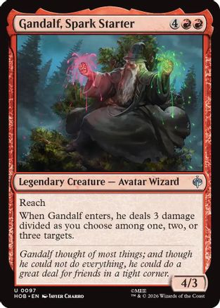 Gandalf, Spark Starter (HOB-097) - The Hobbit