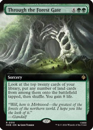 Through the Forest Gate (Extended Art) (HOB-310) - The Hobbit