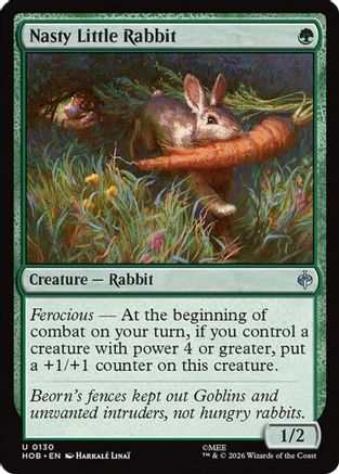 Nasty Little Rabbit (HOB-130) - The Hobbit Foil
