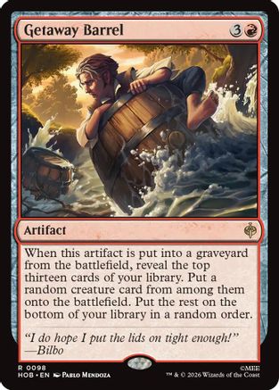 Getaway Barrel (HOB-098) - The Hobbit: Eternal-Legal