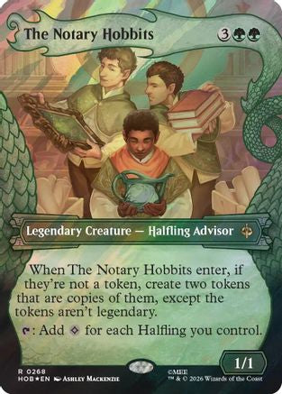 The Notary Hobbits (Showcase) (Surge Foil) (HOB-268) - The Hobbit Foil