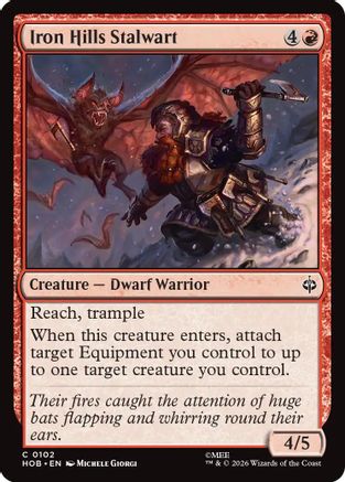 Iron Hills Stalwart (HOB-102) - The Hobbit Foil