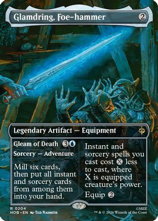 Glamdring, Foe-hammer (Borderless) (HOB-204) - The Hobbit