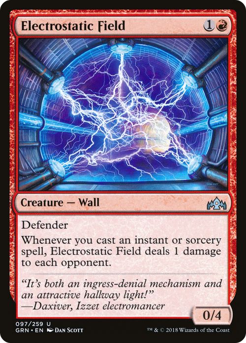 Electrostatic Field (GRN-097) - Guilds of Ravnica Foil