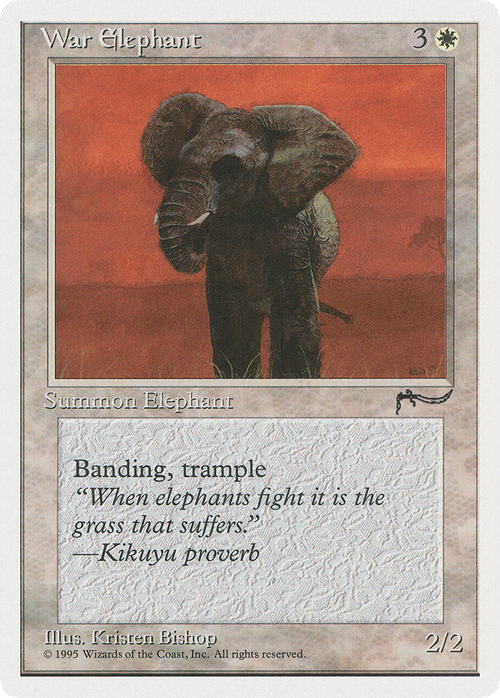 War Elephant (CHR-) - Chronicles