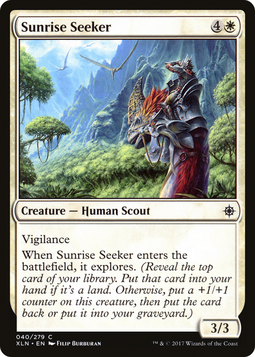Sunrise Seeker (XLN-040) - Ixalan Foil