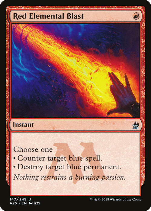 Red Elemental Blast (A25-147) - Masters 25 Foil