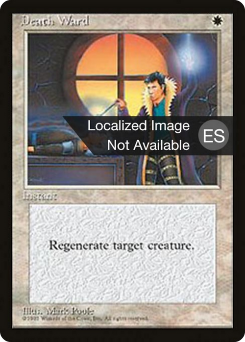 Death Ward (4BB-) - Fourth Edition Foreign Black Border