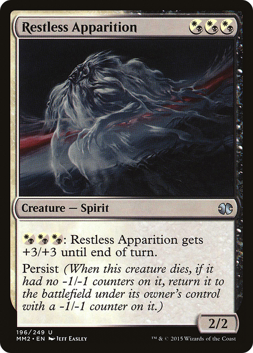 Restless Apparition (MM2-196) - Modern Masters 2015