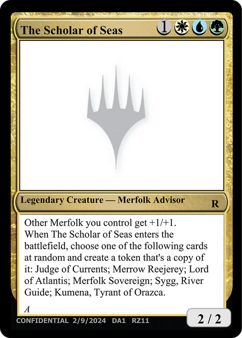 The Scholar of Seas (UNK-RZ11B) - Unknown Event