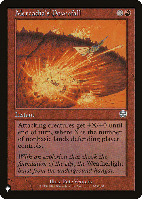 Mercadia's Downfall (LIST-MMQ-205) - The List