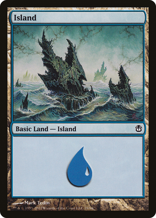 Island (79) (DDH-079) - Duel Decks: Ajani vs. Nicol Bolas