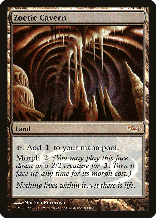 Zoetic Cavern (WPN-008) - DCI Promos Foil