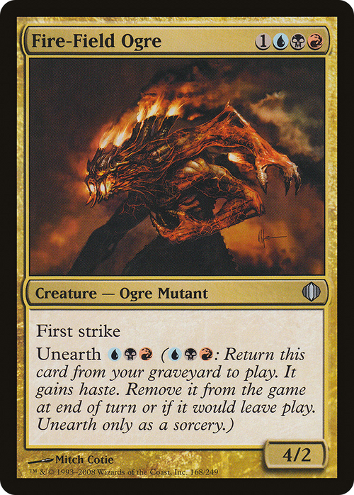 Fire-Field Ogre (ALA-168) - Shards of Alara Foil
