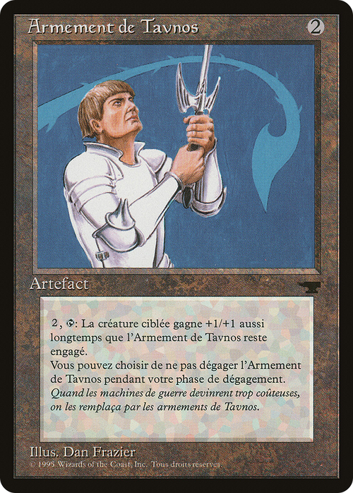 Tawnos's Weaponry (French) - "Armement de Tavnos" (REN-) - Renaissance