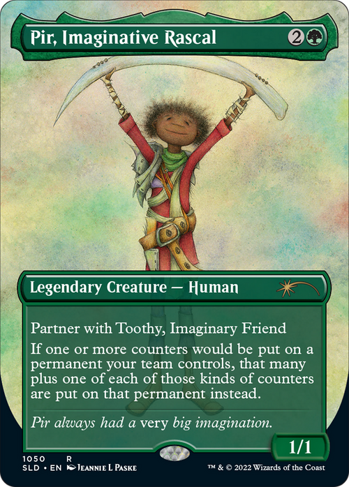 Pir, Imaginative Rascal (Borderless) (SLD-1050) - Secret Lair Drop