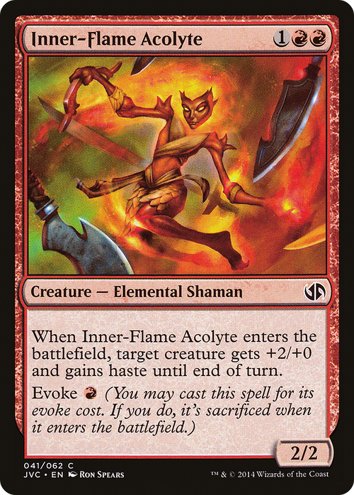 Inner-Flame Acolyte (DD3-041) - Duel Decks Anthology: Jace vs. Chandra