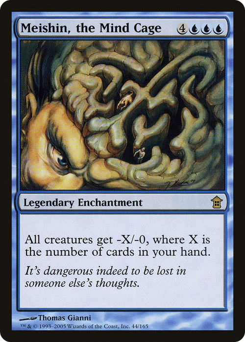 Meishin, the Mind Cage (SOK-044) - Saviors of Kamigawa Foil