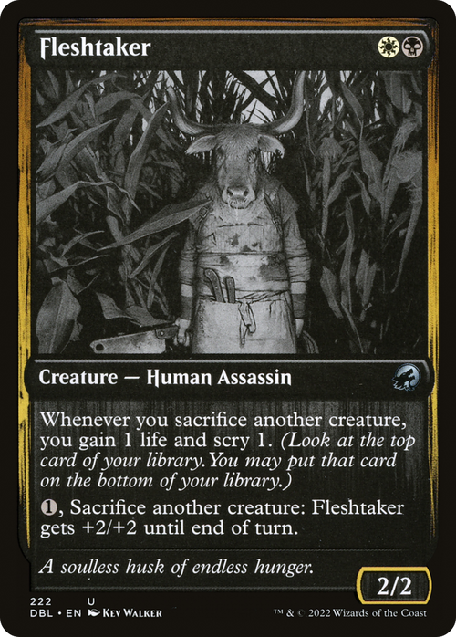 Fleshtaker (DBL-222) - Innistrad: Double Feature Foil