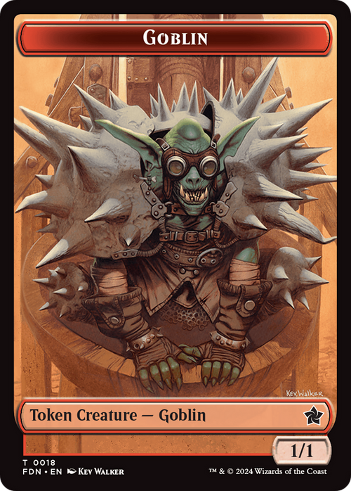 Goblin (TFDN-018) - Foundations Tokens Foil