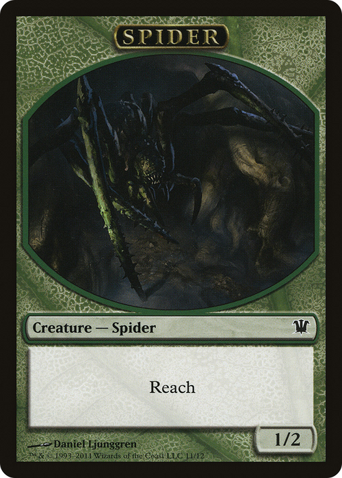 Spider Token (ISD-011) - Innistrad Tokens
