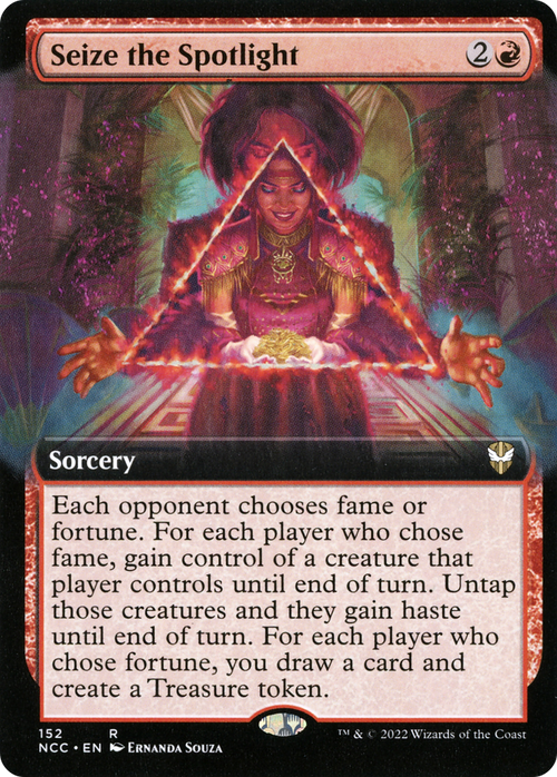 Seize the Spotlight (Extended Art) (NCC-152) - New Capenna Commander: (Extended Art)