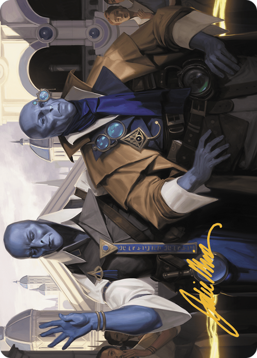 Hotshot Investigators // Hotshot Investigators (AMKM-005) - Murders at Karlov Manor Art Series (Borderless)