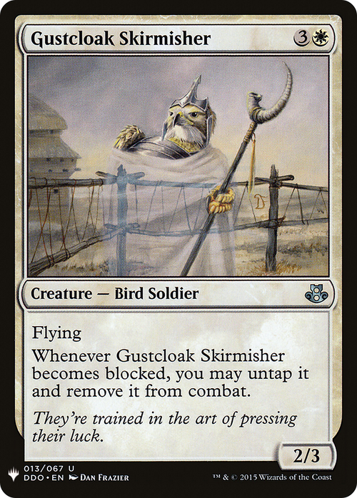 Gustcloak Skirmisher (LIST-DDO-13) - The List