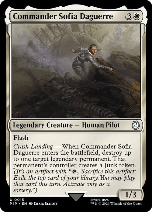Commander Sofia Daguerre (PIP-015) - Fallout
