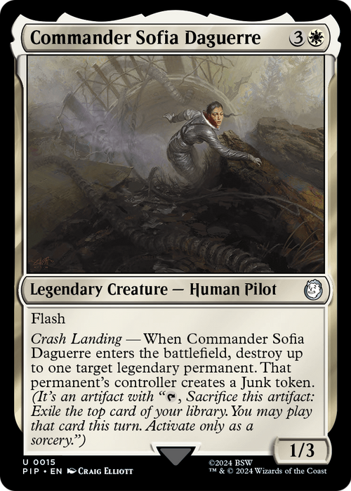 Commander Sofia Daguerre (PIP-015) - Fallout