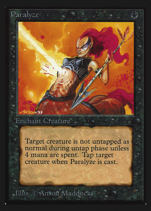 Paralyze (CE) (CED-) - Collectors' Edition