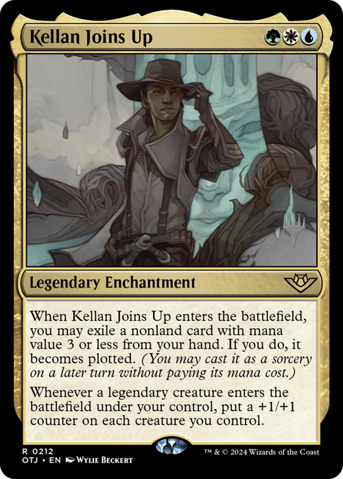 Kellan Joins Up (PPOTJ-212) - Outlaws of Thunder Junction Promos Foil