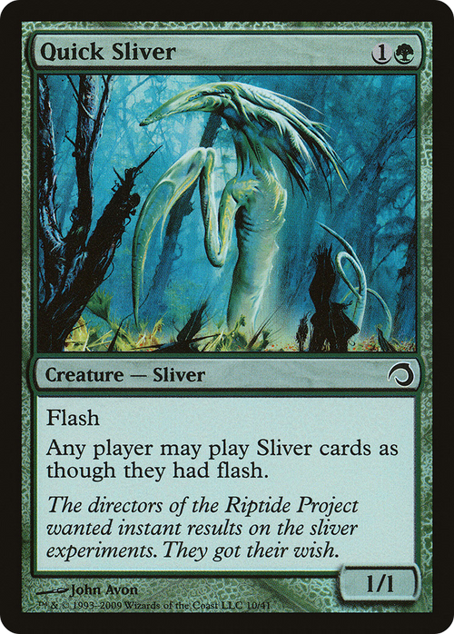 Quick Sliver (PDS-010) - Premium Deck Series: Slivers Foil