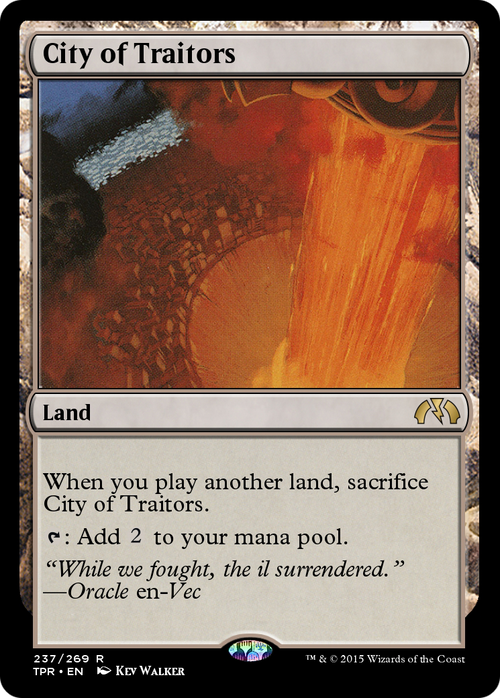 City of Traitors (TPR-237) - Tempest Remastered Foil