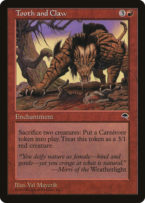 Tooth and Claw (TMP-210) - Tempest