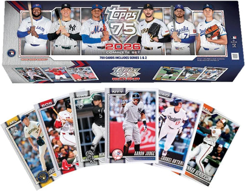 2026 Topps Chrome Baseball Complete Set (700 Cards)