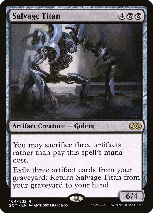 Salvage Titan (2XM-104) - Double Masters Foil