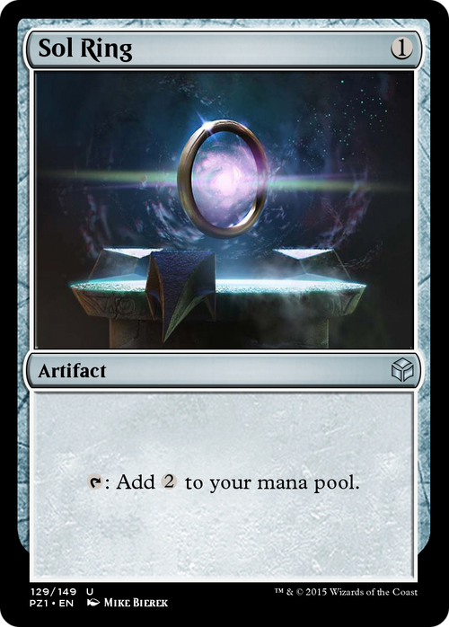 Sol Ring (PZ1-129) - Legendary Cube Prize Pack Foil