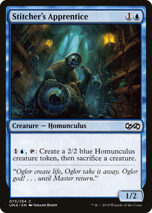 Stitcher's Apprentice (UMA-073) - Ultimate Masters Foil