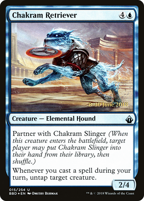 Chakram Retriever (LARP-15S) - Battlebond Promos Foil