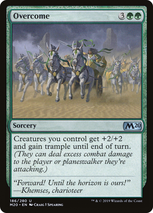 Overcome (M20-186) - Core Set 2020