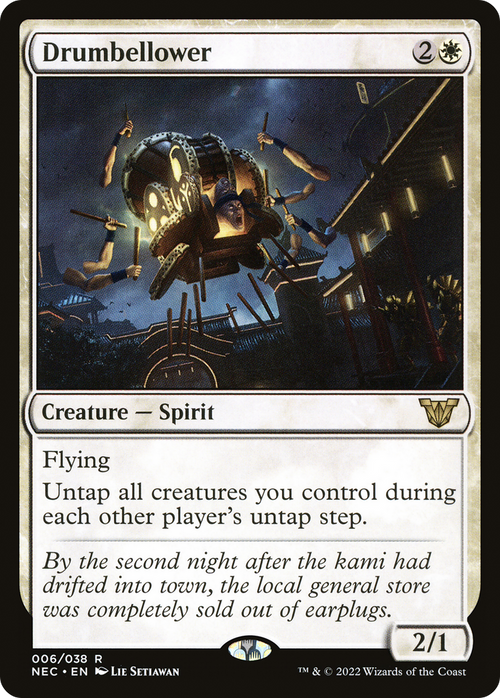 Drumbellower (NEC-006) - Neon Dynasty Commander